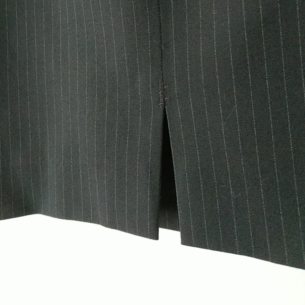 Michael Kors Collection Pinstripe Pencil Skirt - Picture 4 of 4